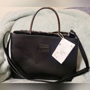 BNWT Loungefly Harry Potter Deathly Hallows Elder Wand Handbag & matching wallet